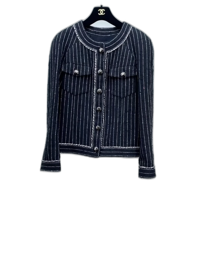 Chanel Striped Jacket Size 36