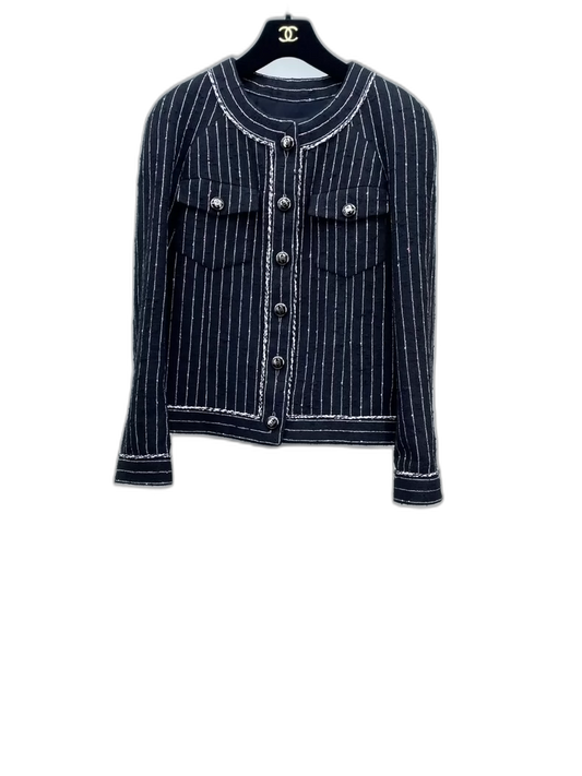 Chanel Striped Jacket Size 36