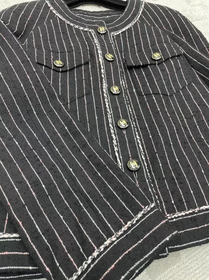 Chanel Striped Jacket Size 36