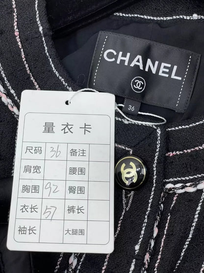 Chanel Striped Jacket Size 36