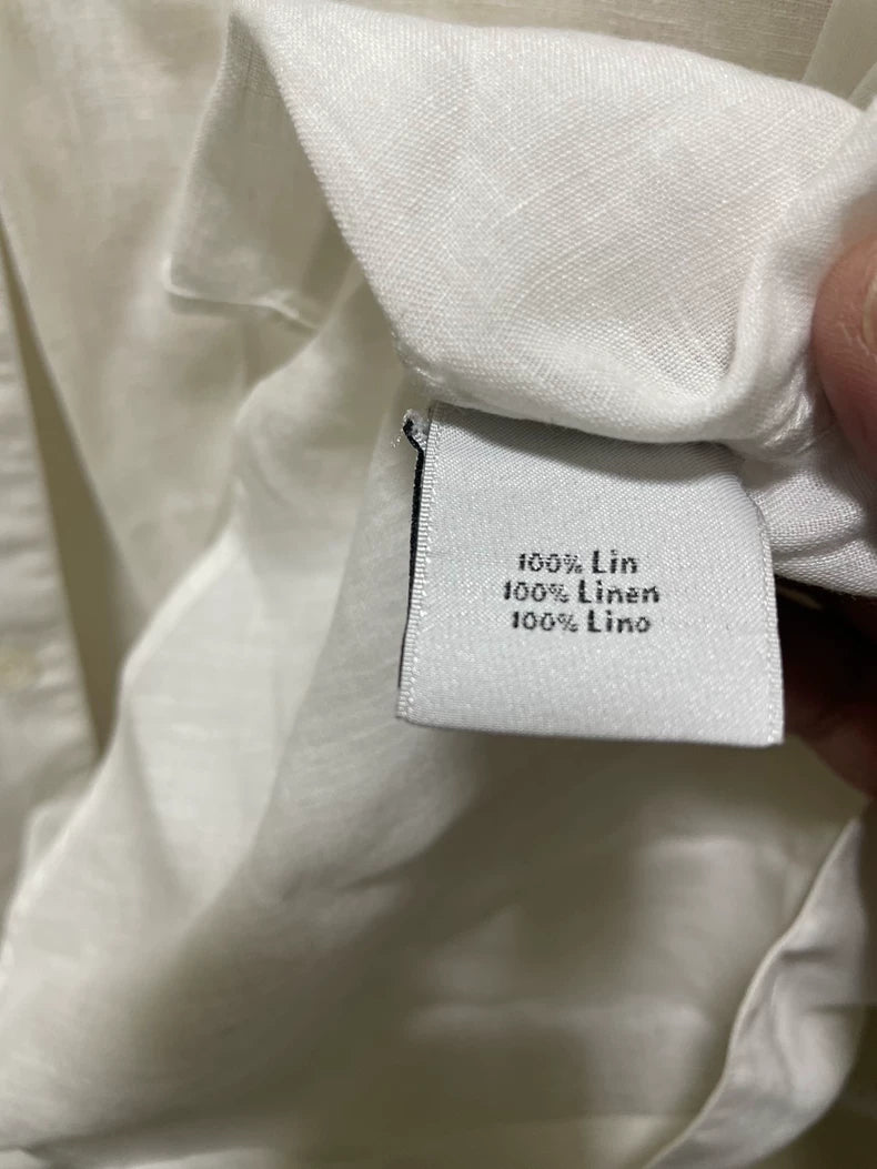 Hermes Linen Short Sleeve Shirt