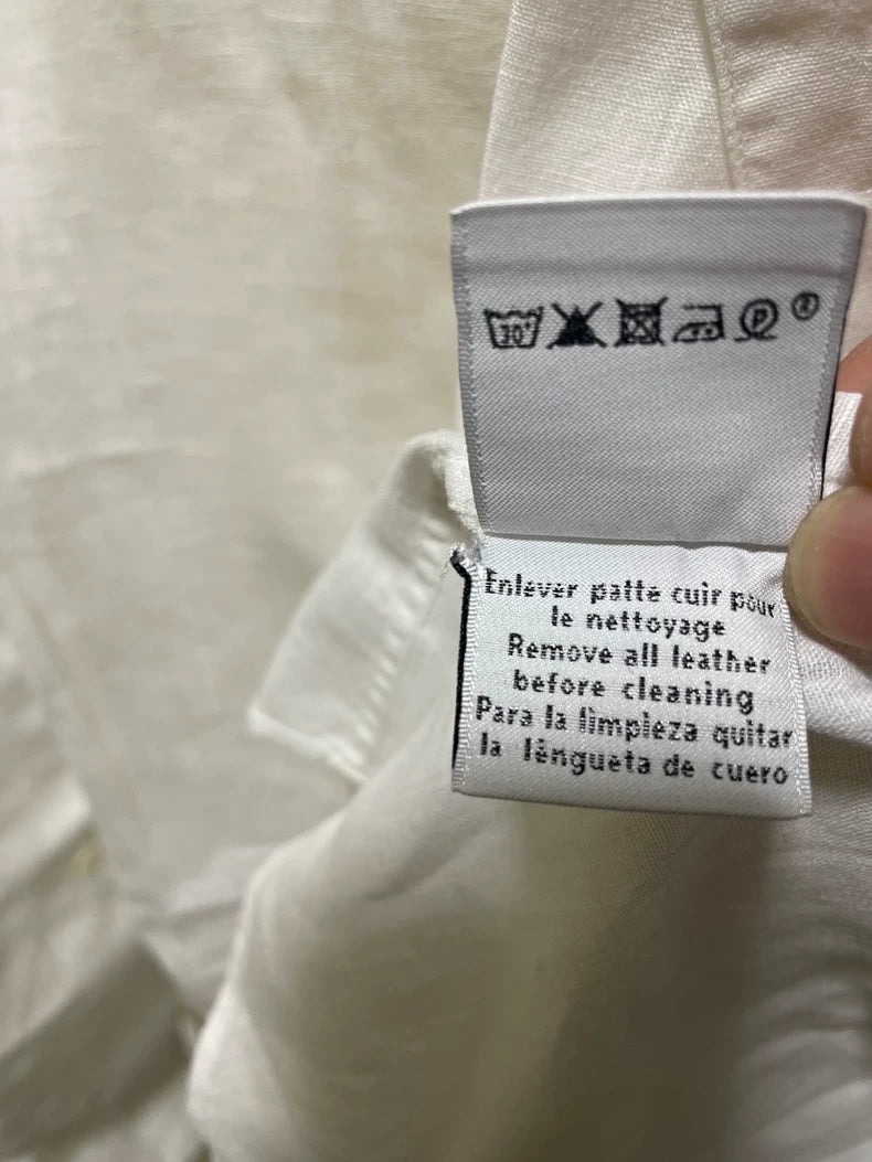 Hermes Linen Short Sleeve Shirt