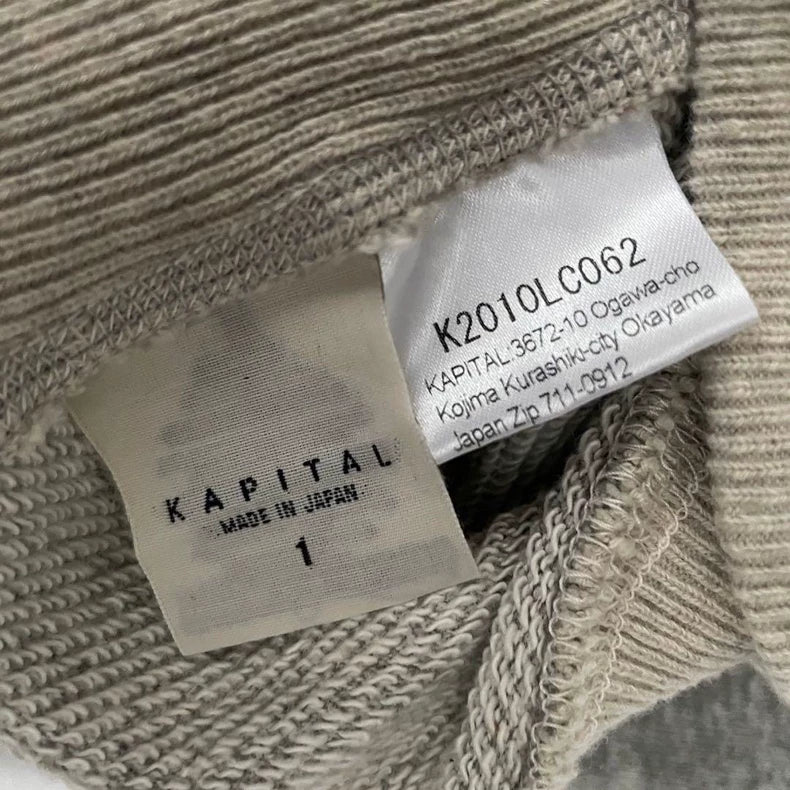 Kapital Hollow Back Sweatshirt for Sale