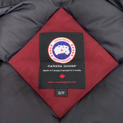 Canada Goose Red Fur-Lined Parka Jacket