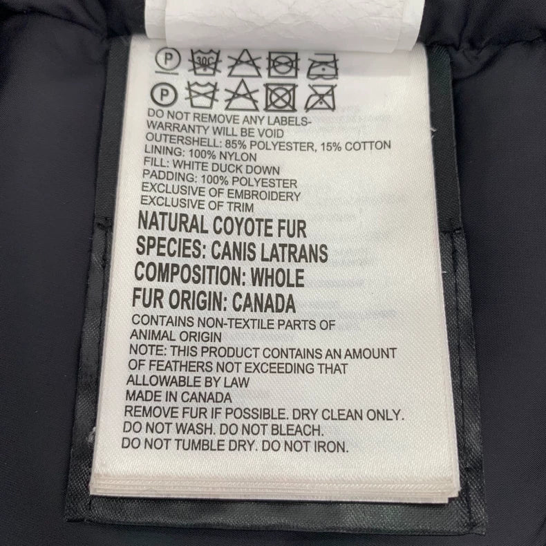 Canada Goose Red Fur-Lined Parka Jacket