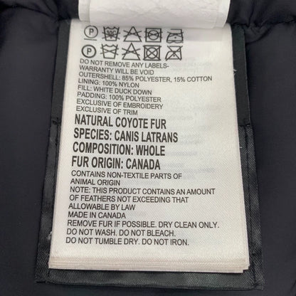 Canada Goose Red Fur-Lined Parka Jacket