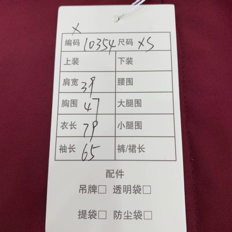 Canada Goose Red Fur-Lined Parka Jacket