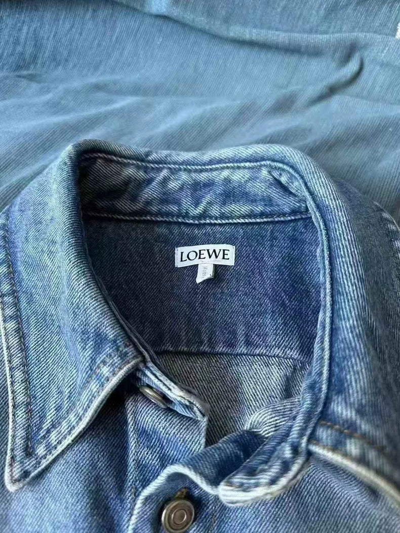 Loewe Denim Logo Jacket