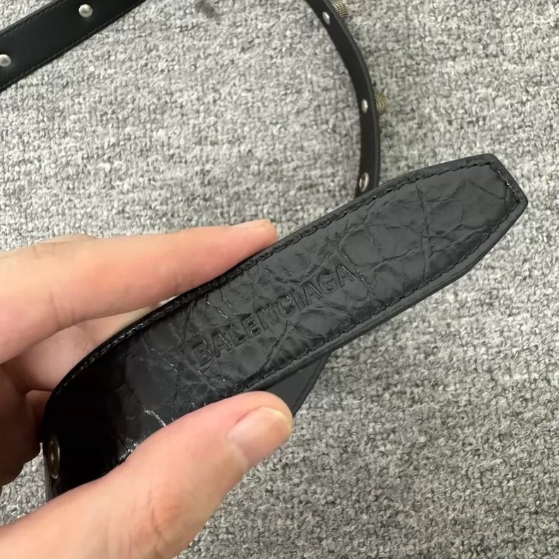 Balenciaga Le Cagole Leather Belt