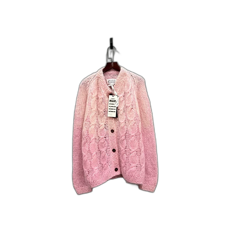 Maison Margiela Pink Knitted Cardigan Size S