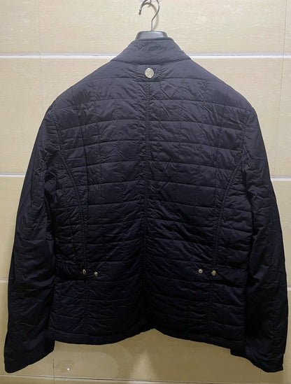 Hermes Men's Down Jacket in Dark Blue