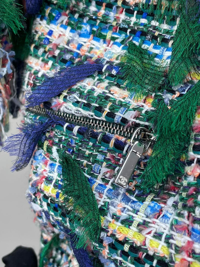 Green Fringe Jacket from Chanel's Collection