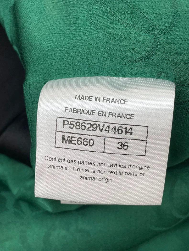 Green Fringe Jacket from Chanel's Collection