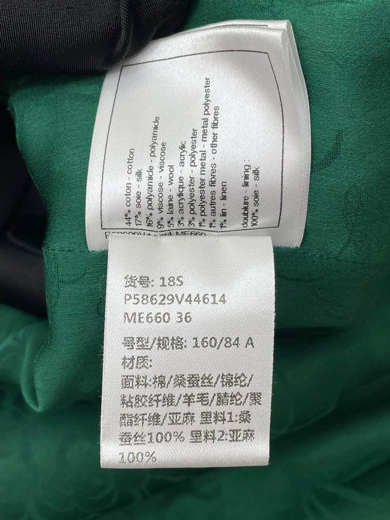 Green Fringe Jacket from Chanel's Collection