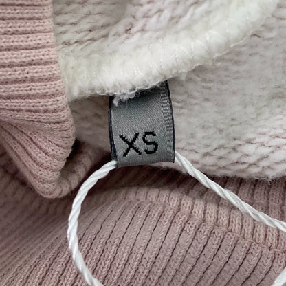 Pink Logo Print Cotton Long Sleeve Sweatshirt