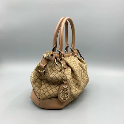 Gucci Vintage Canvas Tote Bag