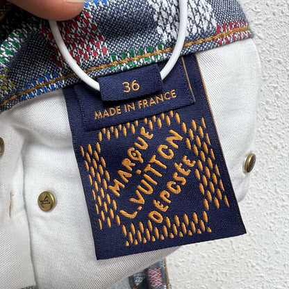 Louis Vuitton Damier Colorful Checkerboard Casual Shorts-yf