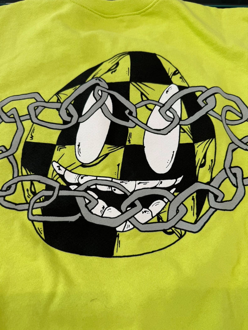 Chrome Hearts Matty Fluorescent Green Sweatshirt-yf