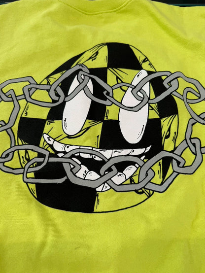 Chrome Hearts Matty Fluorescent Green Sweatshirt-yf