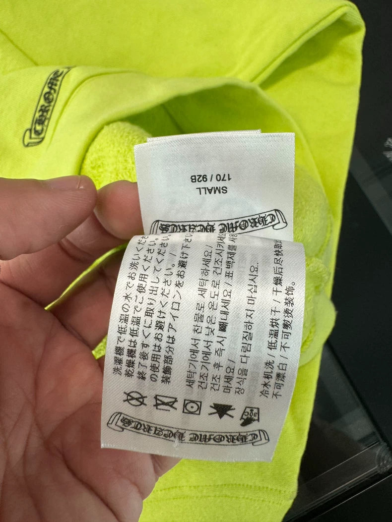 Chrome Hearts Matty Fluorescent Green Sweatshirt-yf