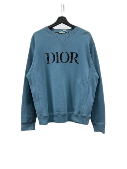 Dior Embroidered Logo Sweatshirt Size L