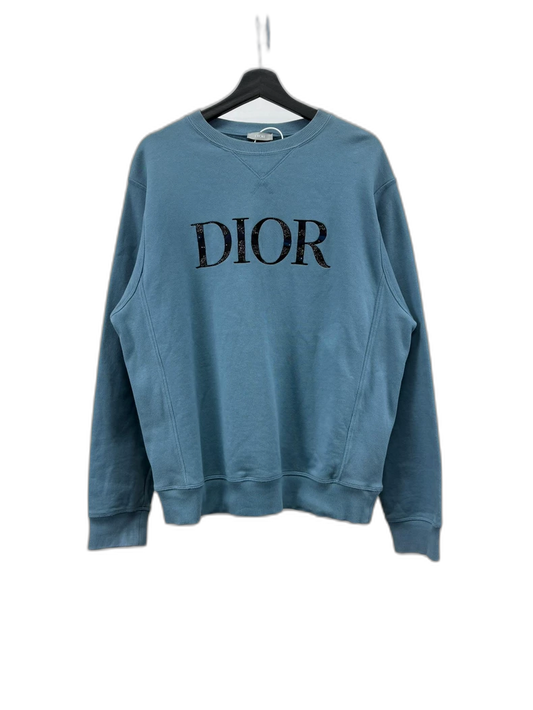 Dior Embroidered Logo Sweatshirt Size L