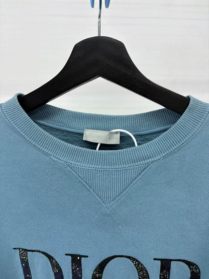 Dior Embroidered Logo Sweatshirt Size L