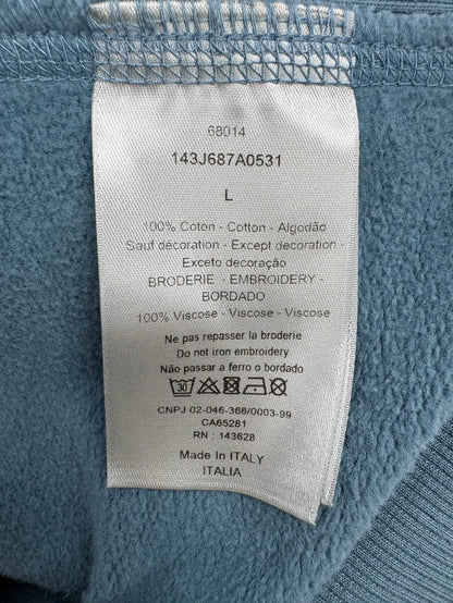 Dior Embroidered Logo Sweatshirt Size L