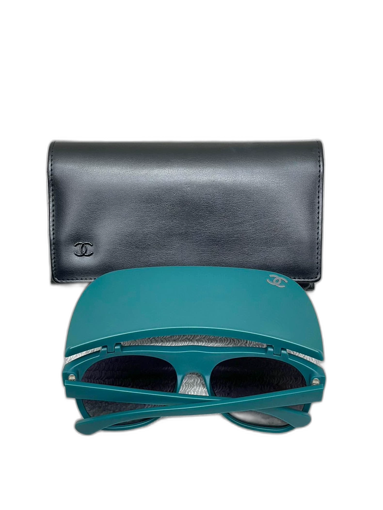 Chanel Logo Sunglasses with Case