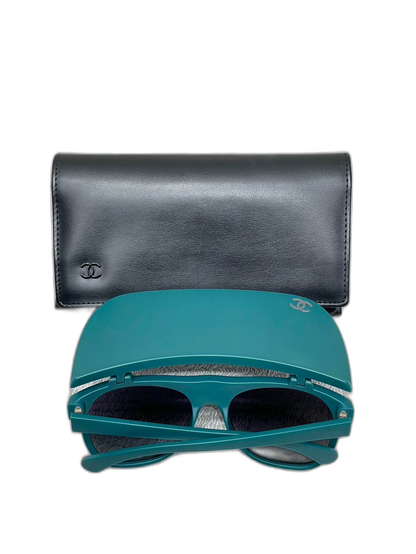 Chanel Logo Sunglasses with Case