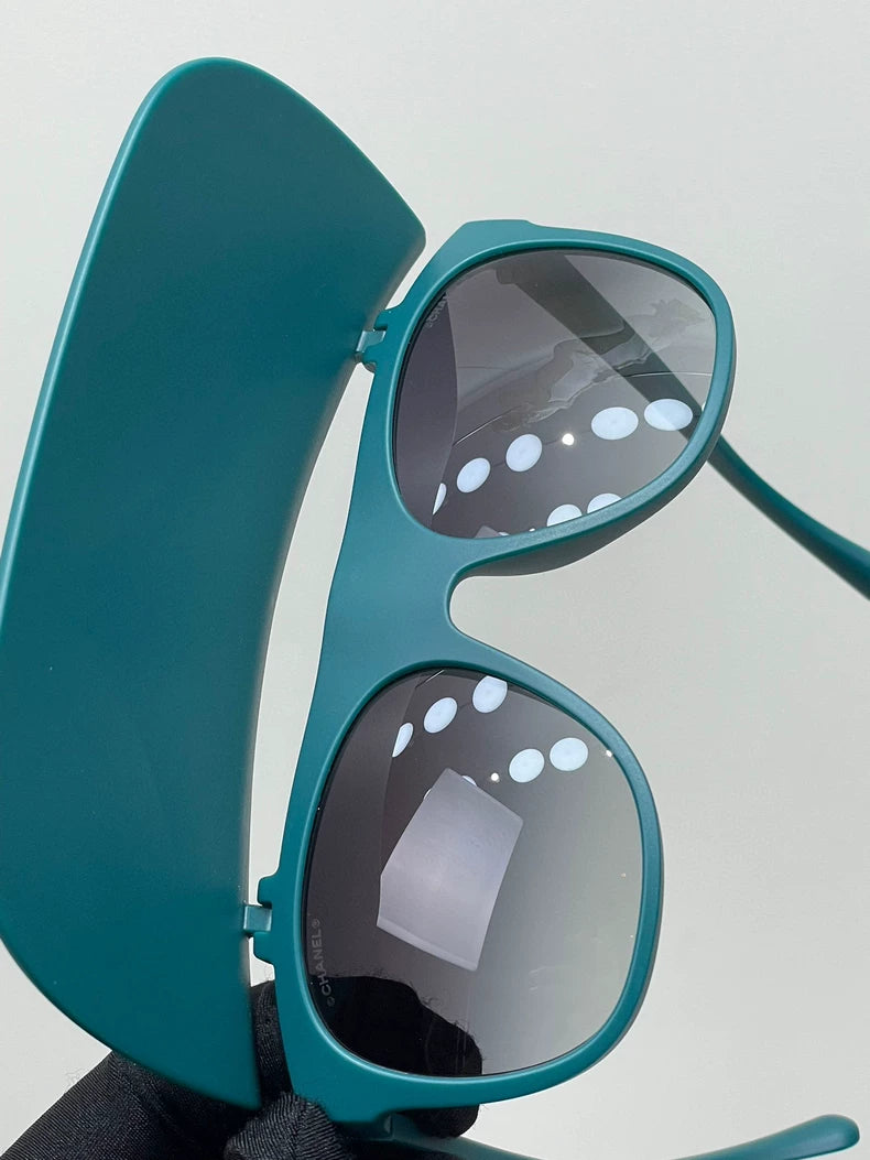 Chanel Logo Sunglasses with Case