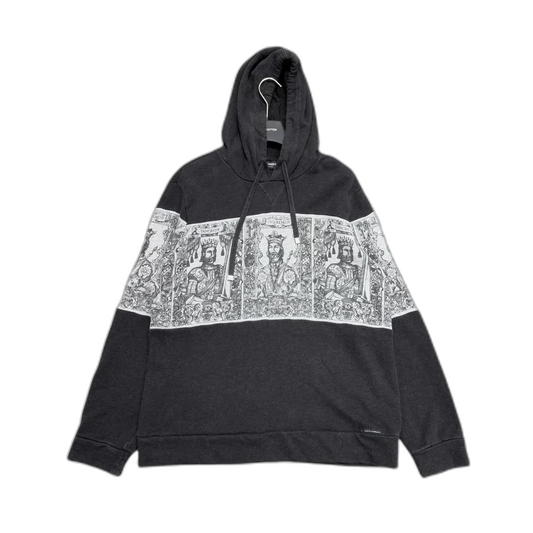 DG King Print Hooded Sweatshirt-zp