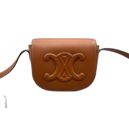 Celine Leather Saddle Crossbody Bag