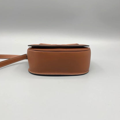 Celine Leather Saddle Crossbody Bag