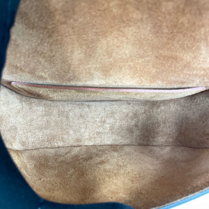 Celine Leather Saddle Crossbody Bag