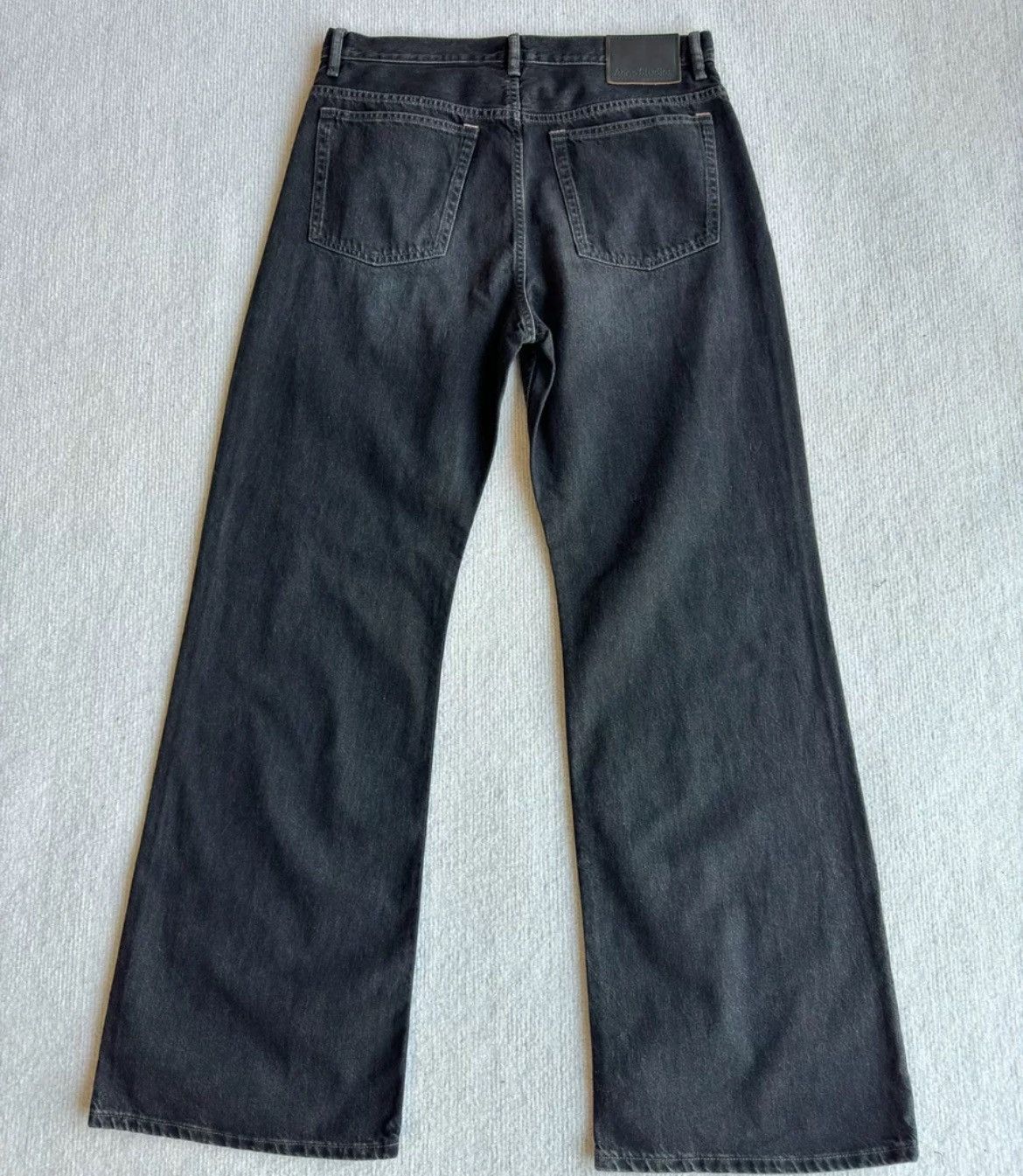 ACNE studios 2021 washed black jeans - DMC