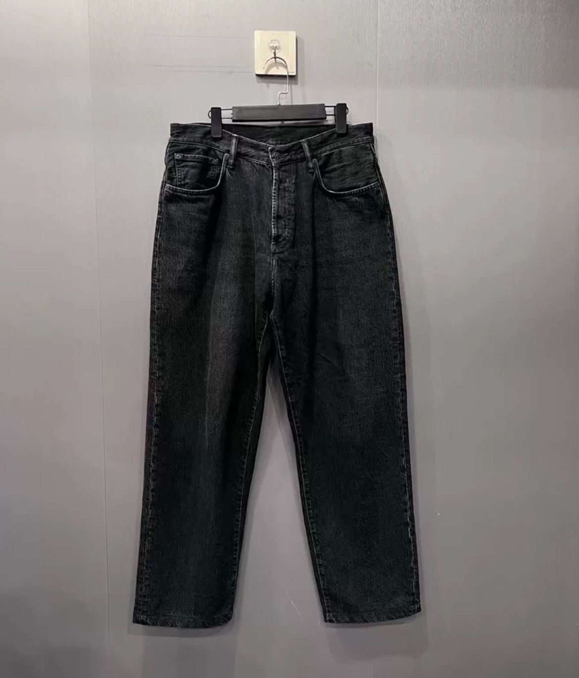 Acne Studio new washed wideleg jeans - DMC