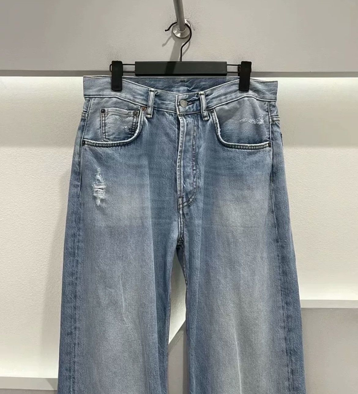 ACNE STUDIOS 2021M denim trousers - DMC