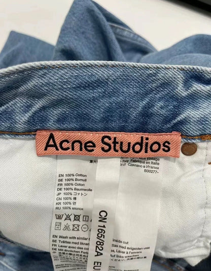 ACNE STUDIOS 2021M denim trousers - DMC