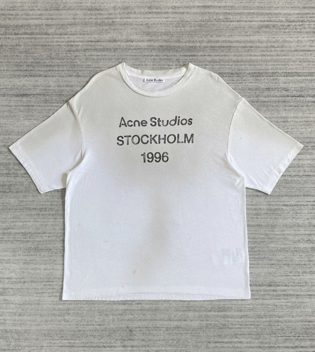 Acne Studios 1996 Tea Short Sleeve Tshirt - DMC