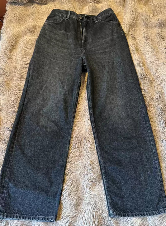 Acne Studios 1993 Washed Black Jeans