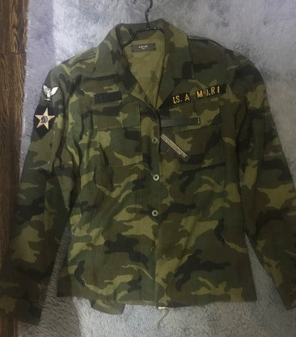 Amiri camouflage jacket