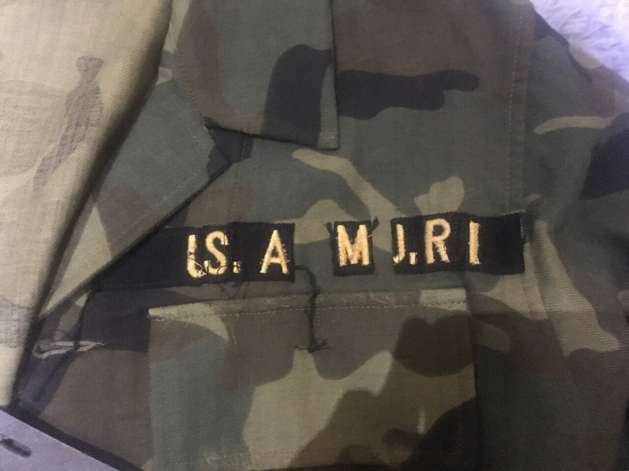 Amiri camouflage jacket