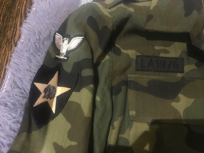 Amiri camouflage jacket