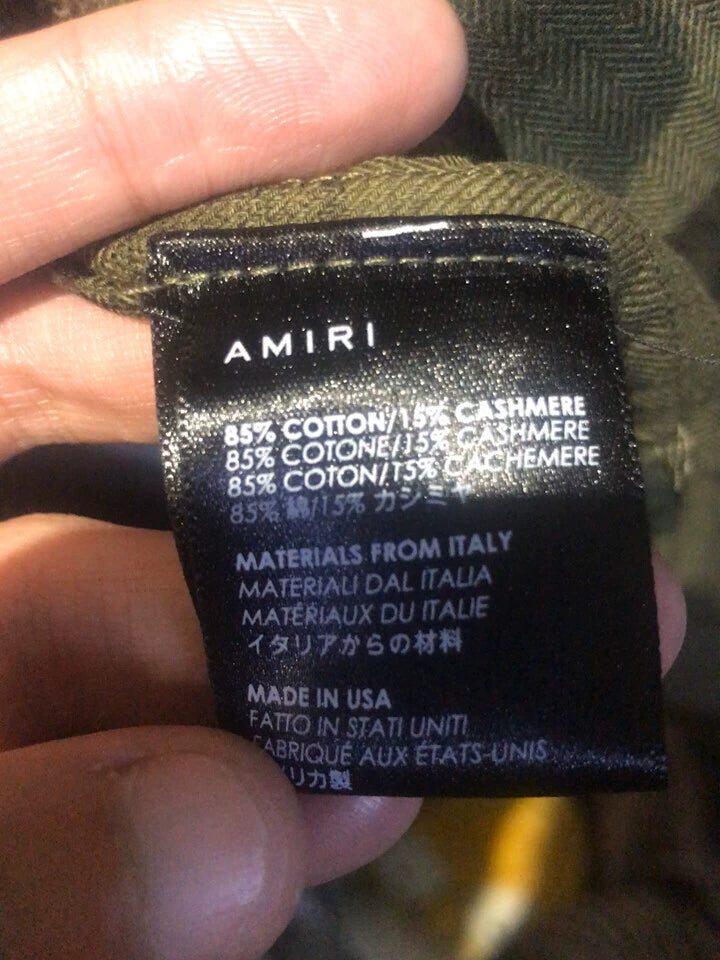 Amiri camouflage jacket