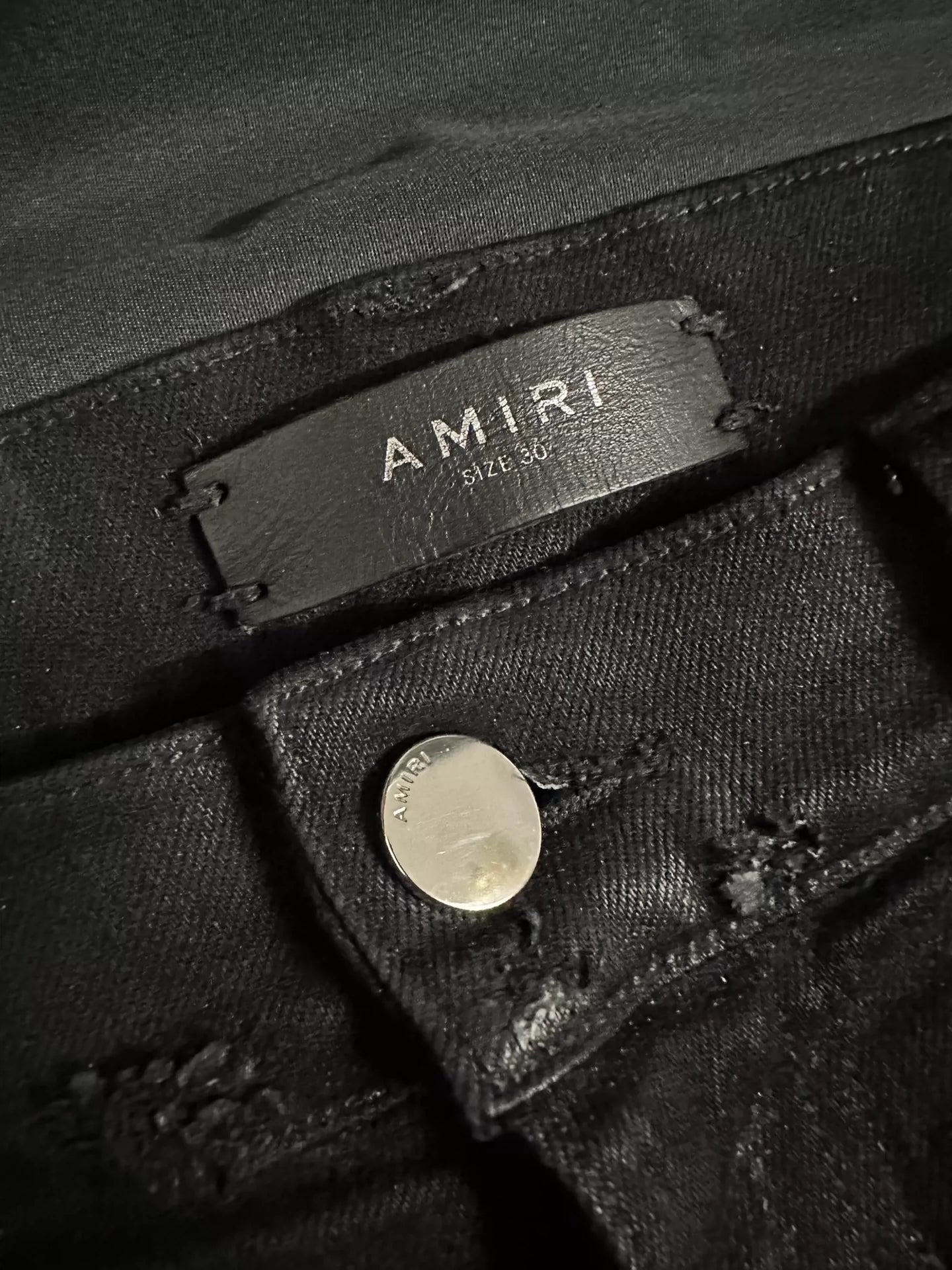 amiri 16SS Destroy the coated jeans