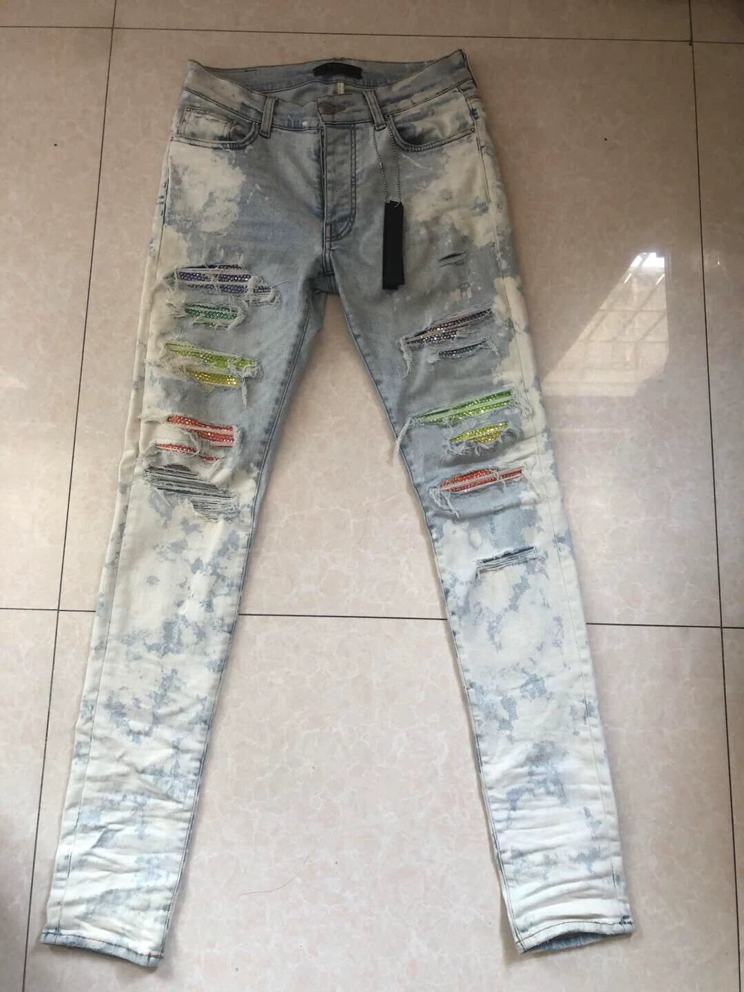 Amiri Classic New Color Diamond Jeans