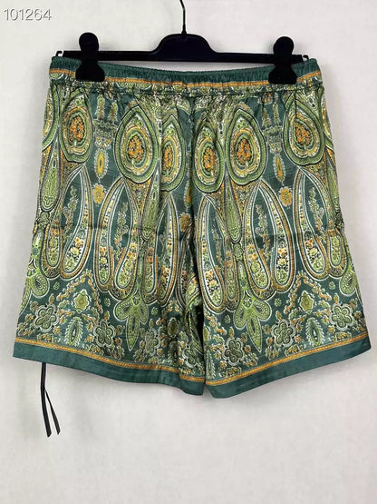 AMIRI Men's Summer Silk Shorts