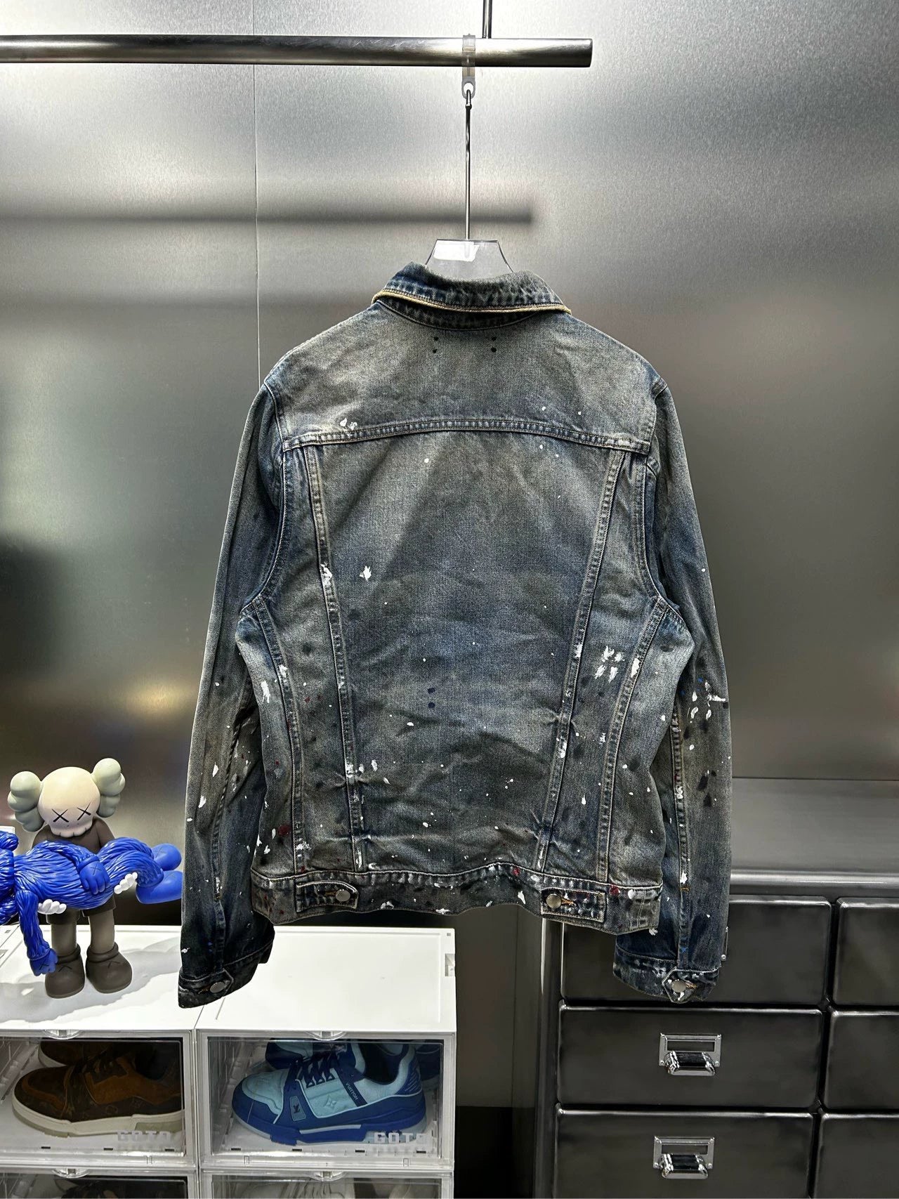 Amiri makes old paint graffiti jacket