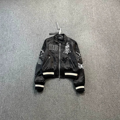 AMIRI Black Sword Embroidered Jacket